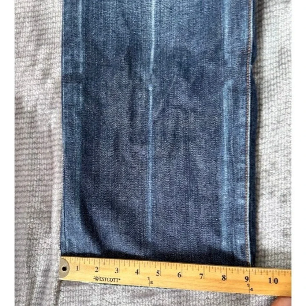 Lifted Research Group Mens‎ Blue Jeans Denim Medium Wash Embroidered 36x34 Y2K